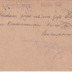 DR - 6x10 Pfg. Germania Karte n. FINNLAND Langensalza - Porvoo 30.11.20