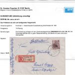 DDR - 70/84 Pfg. Fünfjahresplan/Überdruck PF !! Einschreibebrief Dresden 1956