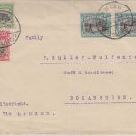 Mocambique Gesellschaft - 60 C. Freimarke u.a. Brief i.d. SCHWEIZ Beira 1928