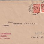 SBZ/West-Sachsen - 2x8 Pfg. Ziffer Ortsbrief Leipzig 28.3.46