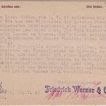 SBZ/Ost-Sachsen - 6 Pfg. Ziffer dst. Firmenkarte Sebnitz - Klaffenbach 19.7.45