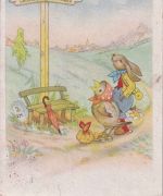 SBZ/Bezirkshandstempel - 12 Pfg. Arbeiter/37 Bützow Karte Bützow 3.7.48