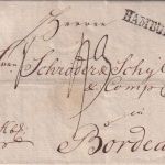 Lübeck/Hamburg/Frankreich - 1787 Francobrief L1 Hamburg (Lübeck) - Bordeaux