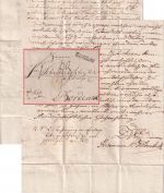 Lübeck/Hamburg/Frankreich - 1787 Francobrief L1 Hamburg (Lübeck) - Bordeaux