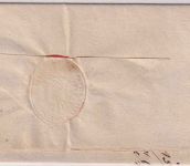 Bayern - Landau 6/12 roter Fingerhut-K1 Militaria-Dienstbrief n. Würzburg 1839