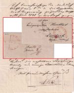 Bayern - Zweibrücken 17/5 roter HKS Portobrief n. Limbach Ct. Waldmohr