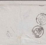 Lübeck/Th&T/Frankreich - 1856, 3/9 K2 Portobrief n. Bordeaux - mit Inhalt