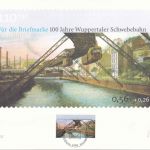 BRD - 56 C. Wuppertaler Schwebebahn Kunstgraphik handsign. Nr. 01896 ESST 2001