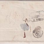 Lübeck/Th&T/Frankreich - 1843 HKS u. TTR4 Portobrief n. Bordeaux