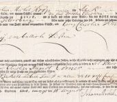 Lübeck/Russland - Schiffsfrachtquittung für drei Kisten nach St. Petersburg 1790