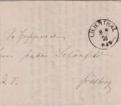 DR - Lilienthal 8.8.76 portofreie Kirchensache n. Grasberg - 5 Pfg. Bestellgeld