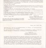 BRD - Bremen 1966 HOG Rakete VR1+2 2 Raketenpostkarten + Startprotokoll