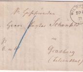 NDP - Wilstedt 20.6.73 portofreie Kirchensache n. Grasberg - Bestellgeld !
