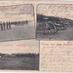 DR - Locksztedter Lager 8/7 02 KOS Mehrbild-AK (Militaria) n. Kleitz