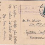 DR - Besum ü. Otterndorf (Niederelbe) Landpost-Ra2 Karte n. Cuxhaven