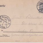 Berlin - Plötzensee Moabiter Schützenhaus farb. Mehrbildlitho gelaufen 1904