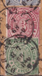 NDP - 7+3+1 Kr. dst. Paketbegleitbrief K1 Darmstadt - Mannheim 8.7.68