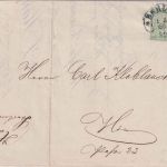 NDP - 1/3 Gr. gez. Ortsdrucksache/Massenauflieferung Hufeisen-Stpl .Berlin 1869