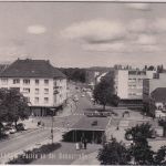 NRW - Dinslaken Partie a.d. Bahnstraße sw-AK ungelaufen ca. 1960