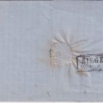 DR - Nieder-Marsberg 26/1 75 seltener K1 1 Gr. gr. Brustschild Brief n. Siegen