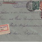 All.Bes. - (16) Deute ü. Wabern Landpost-Ra2 Einschreibebrief n. Mainz 1946