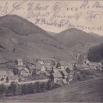 Niedersachsen - Sieber am Harz Ortsansicht sw-AK gelaufen 1906