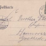 Niedersachsen - Sieber am Harz Ortsansicht sw-AK gelaufen 1906