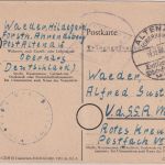 All.Bes. - Altenau 19.12.46 portofr. Kriegsgefangenenkarte i.d. UdSSR (PF 461/1)