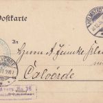 DR - Helmstedt 1906 Frei lt. Avers No. 26 Hochbau-Inspektion Dienstpostkarte
