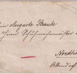 NDP - 1 Gr. Ganzsache/Brief Bahnpost-L2 Hannover Cassel 15/5 III Aufgabe Elze