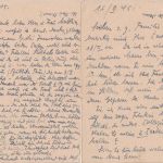 DR - 4x6 Pfg. AH Ganzsache Bergen (Dumme) + Treptow (Rega 10.-20.2.45 - Text !!