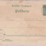 NRW - Bredeney b. Werden Waldschänke farb. Mehrbildlitho gelaufen 1898
