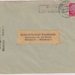 DR - Stolpe ü. Preetz (Holstein) Landpost-Ra2 Brief n. München 1937