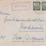 BRD - 2971 Eilsum Landpost-Ra1 Brief Emden (aptiert !) - Leer 1963