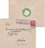 DR - Caden ü. Westerburg (Westerwald) Landpost-Ra2 Brief n. München 1936