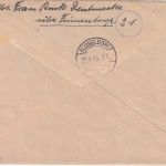 DR - Deutmecke ü. Finnentrop Landpost-Ra2 Einschreibebrief n. Düsseldorf 1944