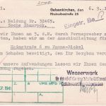 DR - Gelsenkirchen 1941 6 Pfg. AFS Wasserwerk Karte n. Herne