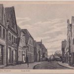 NRW - Werne Steinstraße Eisenwarenhandlung etc. sw-AK ungelaufen ca. 1930