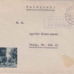 DR - Sandfort ü. Lüdinghausen Landpost-Ra2 Feldpostbrief an Fp.Nr. 28209 1941