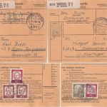 BRD - Krainhagen-Röhrkasten ü. Bückeburg Poststelle I 2 Paketkarten1961/62