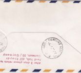 BRD - Porz-Flughafen 1969 Lupo-Einschreibebrief LH-Erstflug Köln-Rom