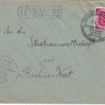 BRD - (16) Wisper ü. Bad Schwalbach Landpost-Ra2 Brief n. Berlin 1954