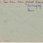 BRD - Bärenbach ü. Kirchberg (Hunsrück) Landpost-Ra2 Brief n. Braunschweig 1957