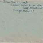 BRD - (22b) Schloßböckelheim ü. Bad Kreuznach Landpost-L2 Brief n. München 1958