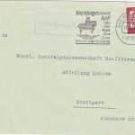 BRD - 6991 Reinsbronn Landpost-Ra1 Brief Bad Mergentheim - Stuttgart 1963
