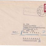 BRD - 7261 Sommerhardt Landpost-Ra1 Brief Calw - Stuttgart 1963