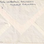 BRD - (14a) Eckwälden ü. Göppingen Landpost-Ra2 Brief n. Hamburg 1958