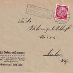 DR - Schuttertal ü. Lahr (Baden) Landpost-Ra2 Brief n. Aalen 1935