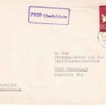 BRD - 7959 Oberholzheim Landpost-Ra1 Brief Laupheim - Stuttgart 1963