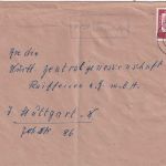 BRD - 7959 Rot bei Laupheim Landpost-Ra1 Brief Laupheim - Stuttgart 1964